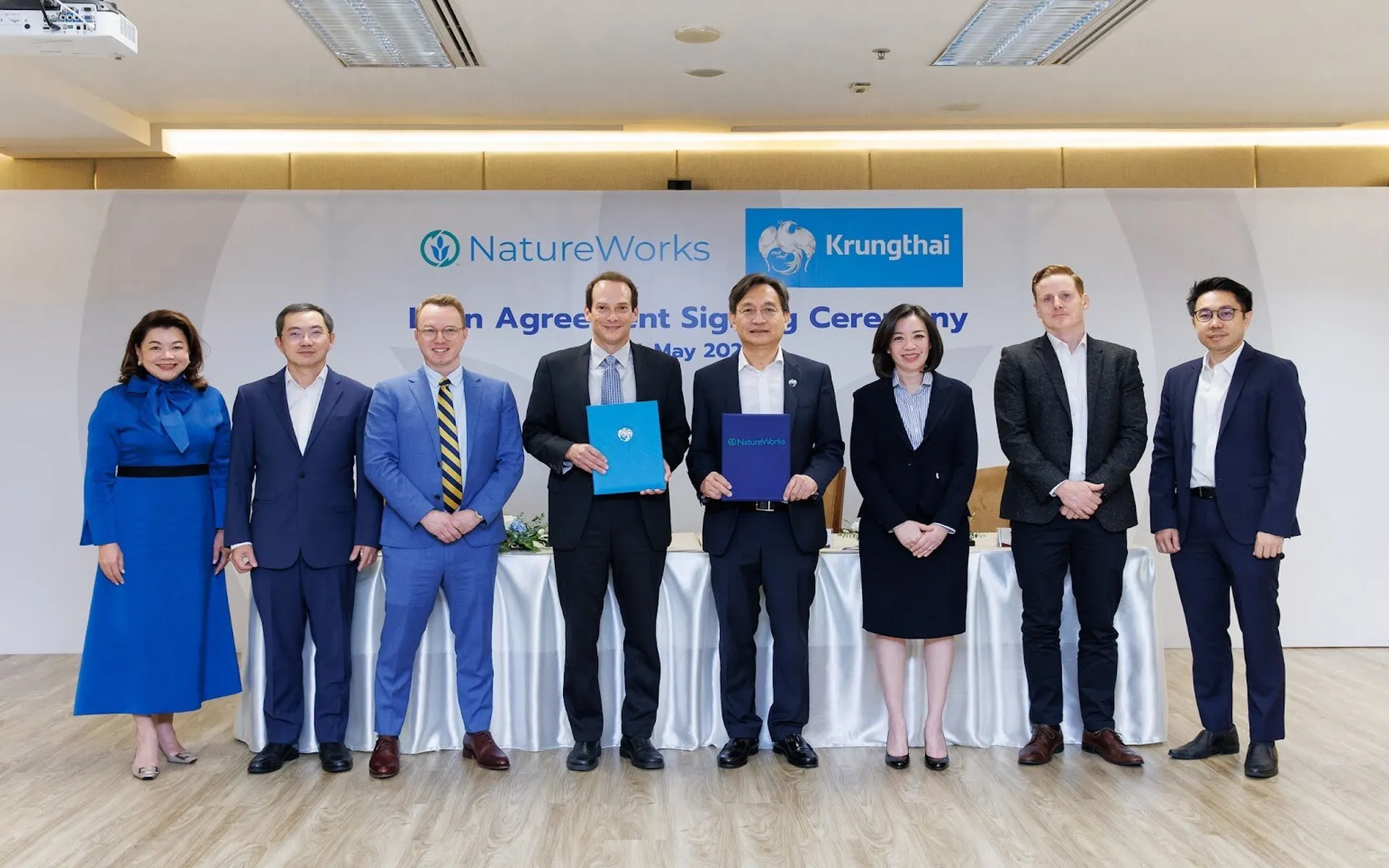 GC congratulates NatureWorks and Krungthai Bank on closing a significant financing deal for NatureWorks' Ingeo PLA Manufacturing Expansion worth 12.6 billion baht, Supporting Thailand's Ambitious Bio-Circular-Green (BCG) Strategy
